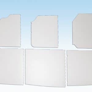 6er-Set Antirutsch-Schutzmatten VW T6/T5 California Ocean/Coast/Comfortline