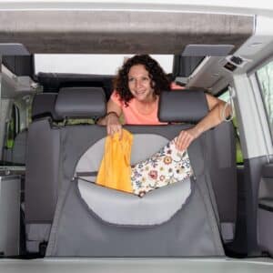 FLEXBAG Bankrucksack VW T6/T5 California Ocean/Coast/Comfortline, Design VW T6.1 „Palladium“