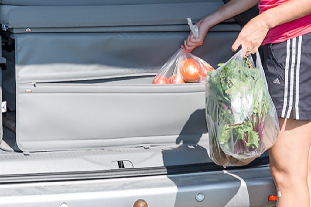 FLEXBAG Heck Volkswagen T6/T5 California (ohne Beach), Design Volkswagen T6.1 „Palladium“