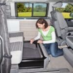 Geräuschdämm-Set für Schublade im Bettkasten der VW T6.1/T6/T5 California Ocean/Coast/Comfortline
