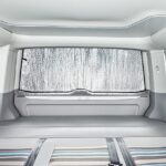 ISOLITE Inside Fenster Heckklappe, VW T5 mit PKW-Verkleidung (auch Beach ab 2011)