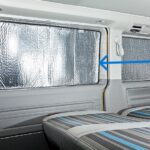 ISOLITE Inside Schiebefenster rechte Schiebetür, VW T6.1/T6/T5 mit PKW-Verkleidung ISOLITE Inside Seitenfenster (starr) rechte Schiebetür, VW T6.1/T6/T5 mit PKW-Verkleidung