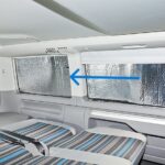 ISOLITE Inside Seitenfenster C-D-Säule links, VW T6.1/T6/T5 PKW kurzer Radstand