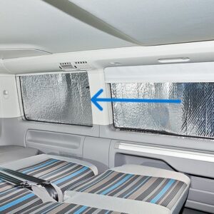 ISOLITE Inside Seitenfenster C-D-Säule links, VW T6.1/T6/T5 PKW kurzer Radstand