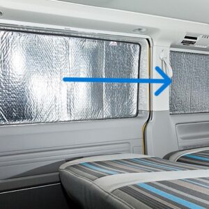 ISOLITE Inside Seitenfenster C-D-Säule rechts, VW T6.1/T6/T5 kurzer Radstand