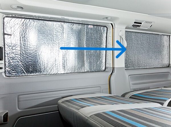 ISOLITE Inside Seitenfenster C-D-Säule rechts, VW T6.1/T6/T5 kurzer Radstand