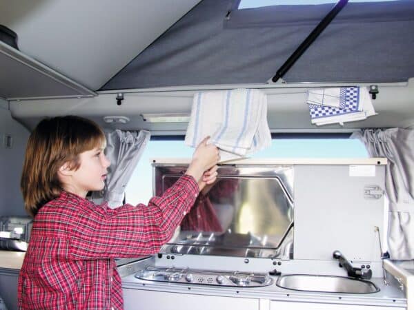 Kleiderhaken und Handtuchhalter für alle Volkswagen T4 California