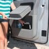 MULTIBOX für rechte Fahrerhaustür VW T6.1, Design „Leder Palladium"
