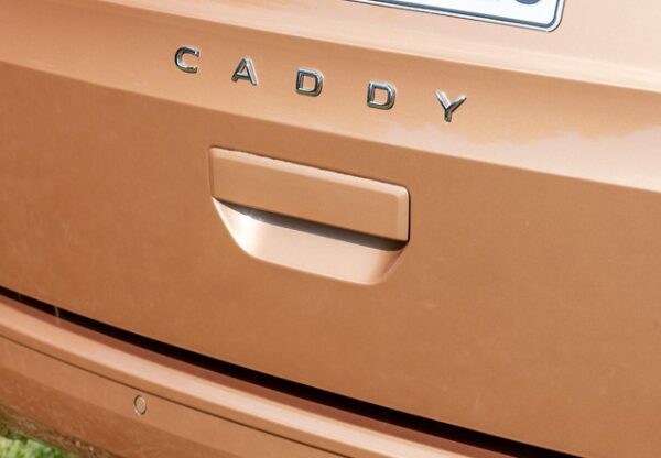 Schutzfolie transparent für die Heckklappen-Griffmulde VW Caddy 5/4/3