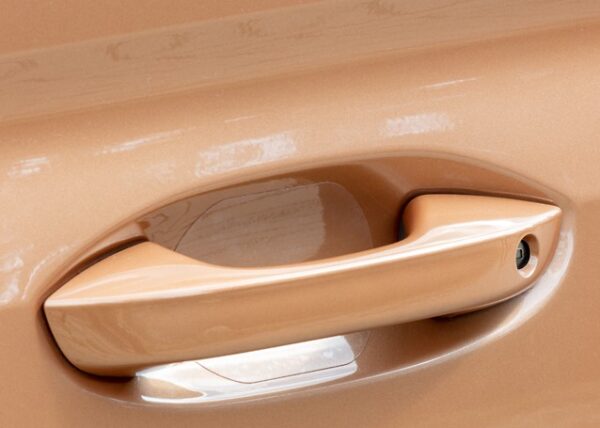 Schutzfolien transparent für 4 Türgriffmulden VW Caddy 5/4/3