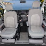 Second Skin Schonbezüge für Fahrerhaussitze für VW Grand California 600/680 im Design „Valley/Palladium“