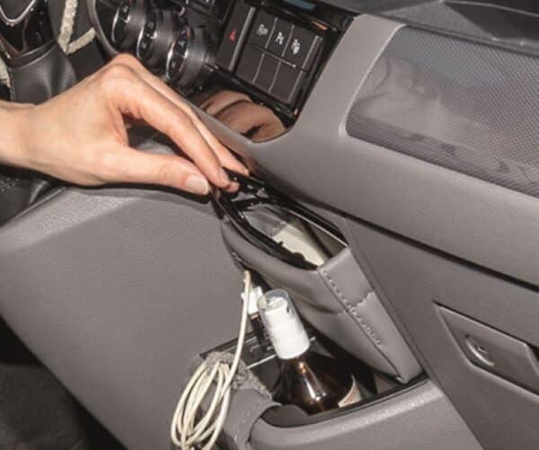 TIALO Box VW T6.1, Design "Leder Palladium"