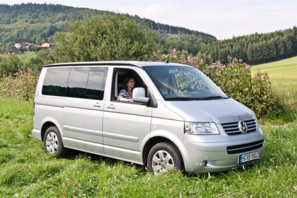 TOP-RAIL Aluminiumprofil für VW T6.1/T6/T5, kurzer Radstand, „Carbon“