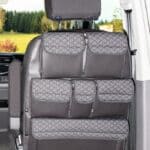 UTILITY Quadratic/Leder Titanschwarz Fahrer-Beifahrersitz, Design VW T6.1 „Quadratic/Leder Titanschwarz“