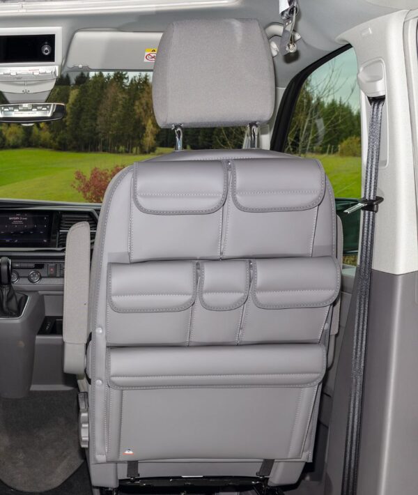 UTILITY Fahrer-Beifahrersitz VW T6.1/T6/T5 California Ocean/Coast/Comfortline/Trendline/Beach/Multivan, Design VW T6.1 „Leder Palladium“