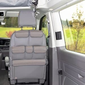 UTILITY Fahrer-Beifahrersitz VW T6.1 California Coast/Beach, Design VW T6.1 „Mixed Dots/Leder Palladium“