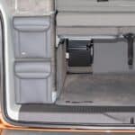 UTILITY für Kleiderschrank Heck, 2 Taschen, VW T6.1 California Ocean / Coast, Design VW T6.1 „Leder Palladium“