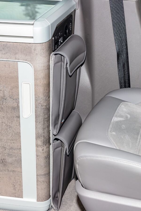 UTILITY Tasche Spülschrank seitlich VW T6.1 California Ocean / Coast, Design VW T6 „Leder Palladium“