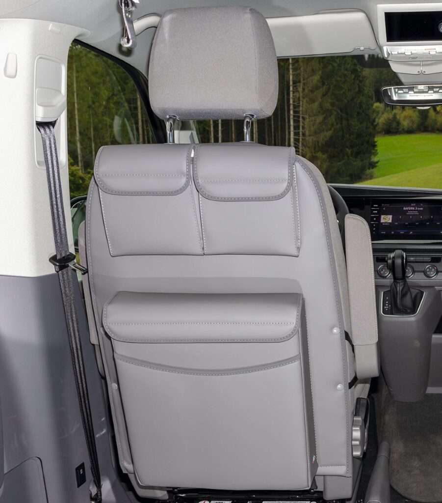 UTILITY mit MULTIBOX Maxi Palladium Fahrerhaussitze Volkswagen T6.1/T6/T5 California Beach/Multivan