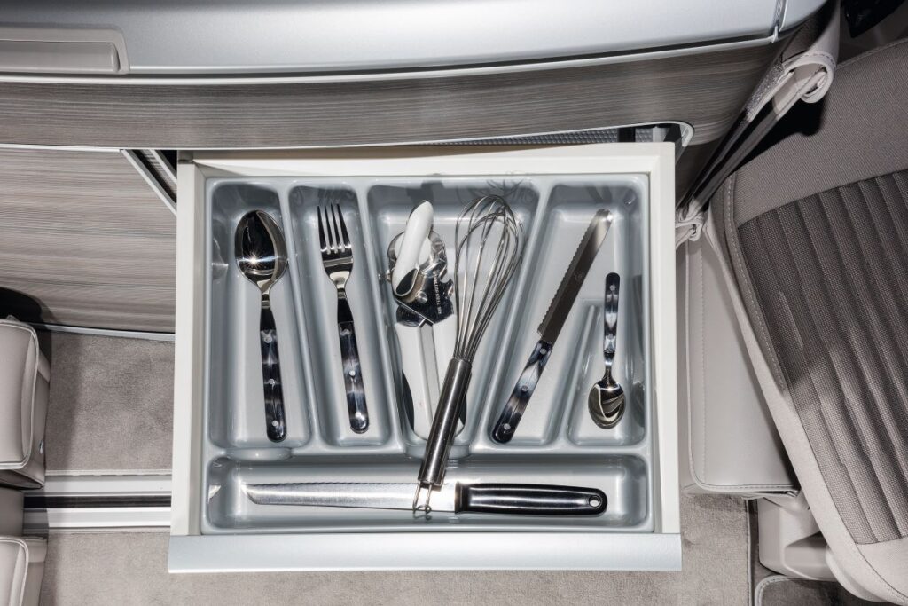 Brandrup Besteckeinsatz Volkswagen T6.1/T6/T5 California Ocean, Coast / Comfortline