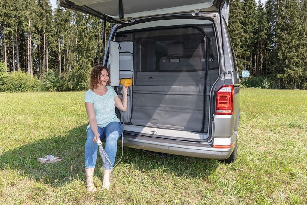 FLYOUT Heckklappen-Öffnung Volkswagen T6.1/T6/T5 California Ocean, Coast, Comfortline