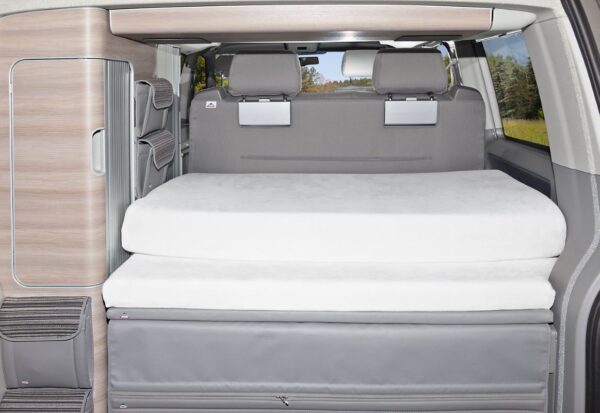 iXTEND Spannbettlaken für iXTEND Faltbett VW T6/T5 California Ocean, Coast, Comfortline