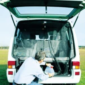 FLYOUT Heckklappen-Öffnung VW T4 Multivan
