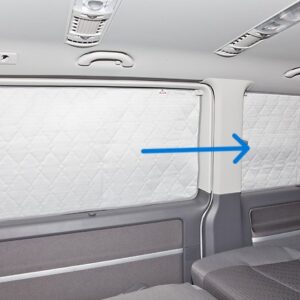 ISOLITE Extreme Seitenfenster C-D-Säule rechts, kurzer Radstand VW T6.1/T6 /T5 (ab 2010 mit Vollverkleidung)