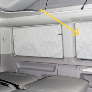 ISOLITE Extreme für Fahrgastraumfenster links B-C Säule VW T6.1/T6 /T5 (ab 2010 mit Vollverkleidung) ISOLITE Extreme Schiebefenster/starres Fenster B-C-Säule links, VW T6.1/T6 /T5, ohne Schiebetür (VW T6.1/T6 /T5 ab 2010 mit Vollverkleidung)