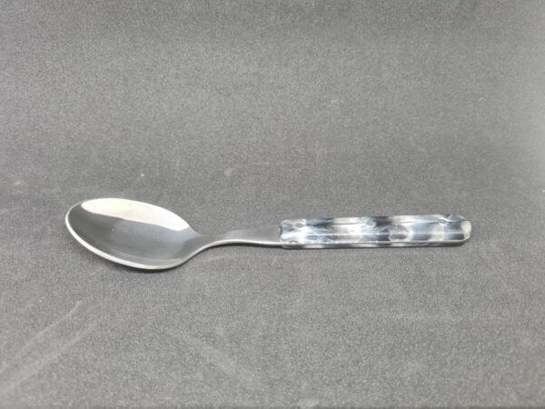 Brandrup Löffel, 1 Stück, Edelstahlbesteck Serie Marmor Grey