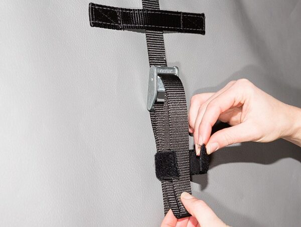 Ersatzgurt für FLEXBAG Cargo mit Aluminium-Klemmschloss und Gurtendsicherung