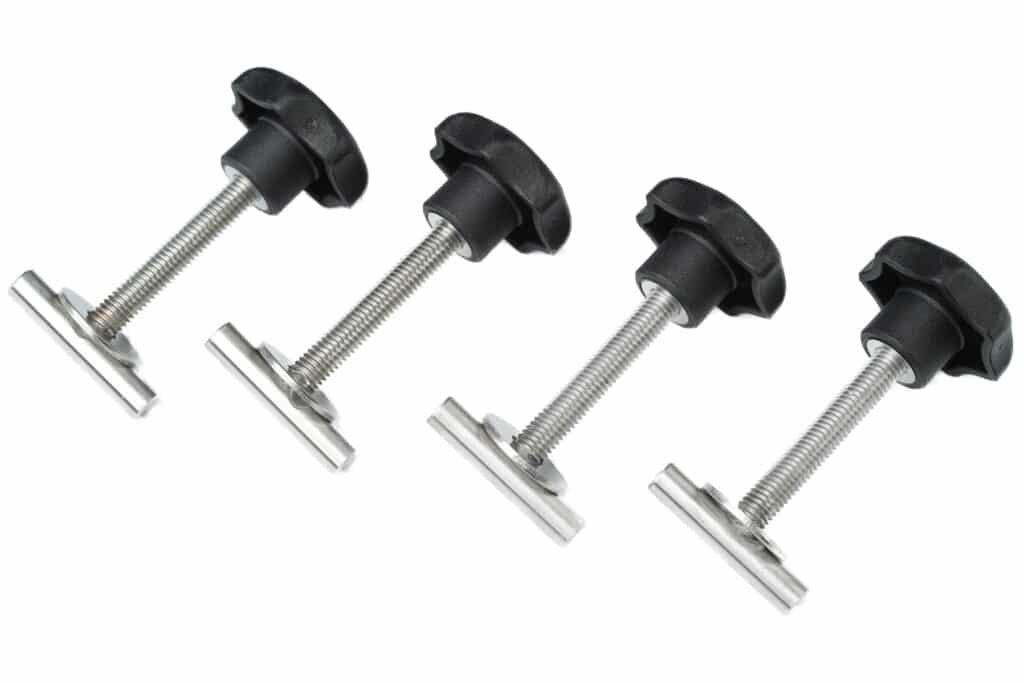 Bus-Boxx Befestigungsschrauben 4 Stück für Volkswagen Bus T5/T6/T6.1