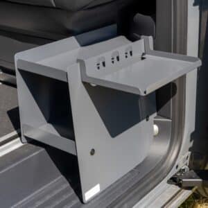 shoeBOXX Tisch als passende Erweiterung VW Bus T5 / T6 Bild1