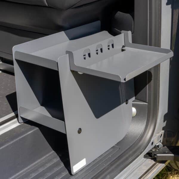 shoeBOXX Tisch als passende Erweiterung VW Bus T5 / T6 Bild1
