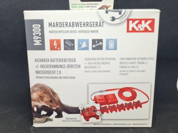 K&K M9300 Marderabwehrgerät mit 6 Multikontakt-Bürsten