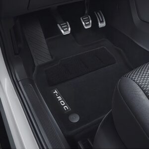 Textilfußmatten T-Roc 2GA061445 WGK vorne und hinten Optimat 3D Schwarz
