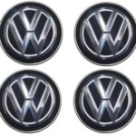 4x Original Volkswagen VW Nabendeckel Felgendeckel Alufelgen 6C0601171 XQI