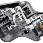 Original VW Golf 6 Lampenträger rechts innen Rückleuchte Hecklicht 5K0945260