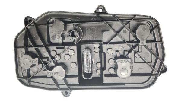 Original VW T5 Lampenträger links Rückleuchte Heckklappe 7E5945257 Rueckseite