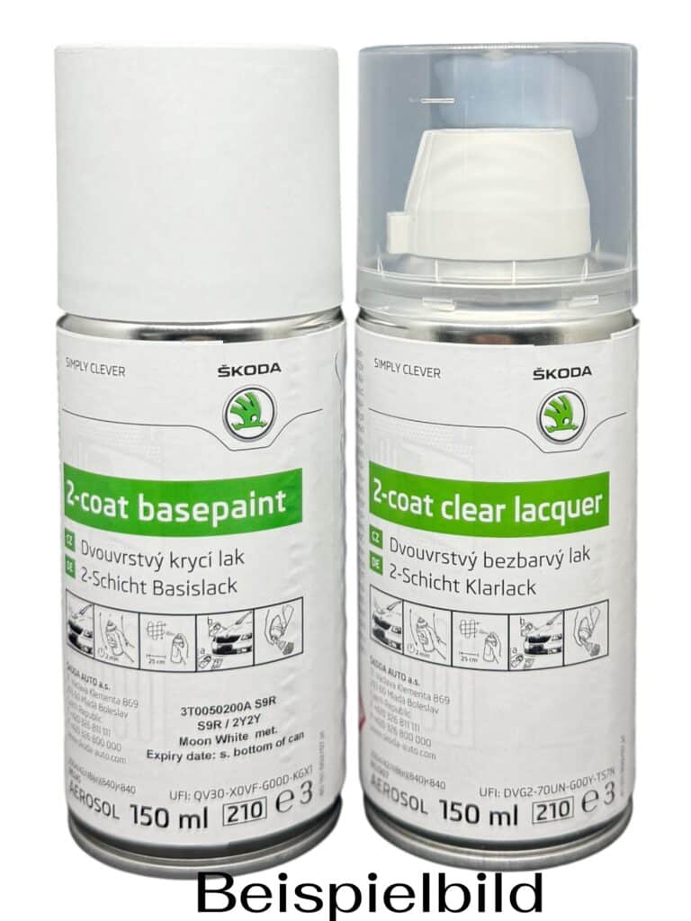 Original Skoda Lackspray-Set Anthrazit-Grau Metallic HFB381087