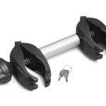 Uebler 19910 Abstandshalter 3. und 4. Fahrrad abnehmbar abschließbar Haltearm