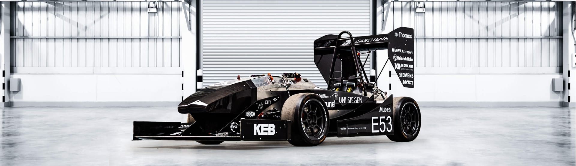 Formula Student Fahrzeug der Uni Siegen