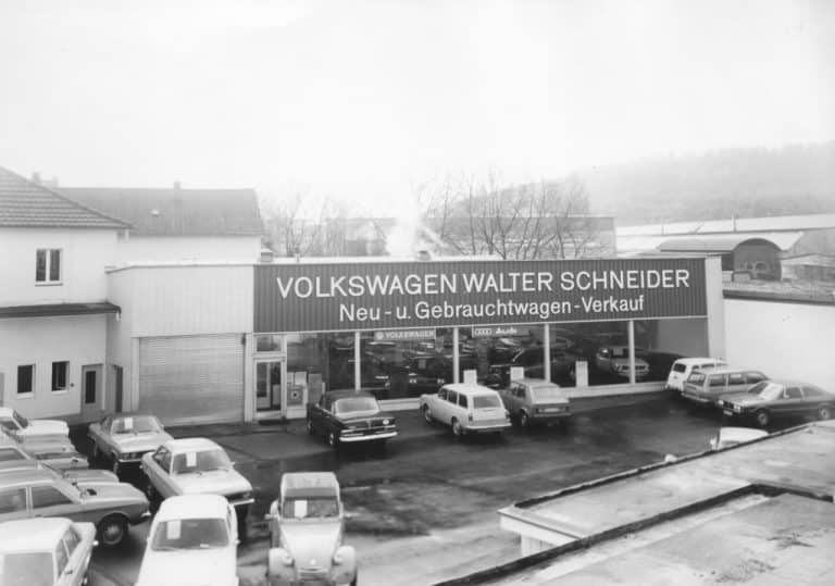 Volkswagen Walter Schneider - Verkaufsgebäude 1970