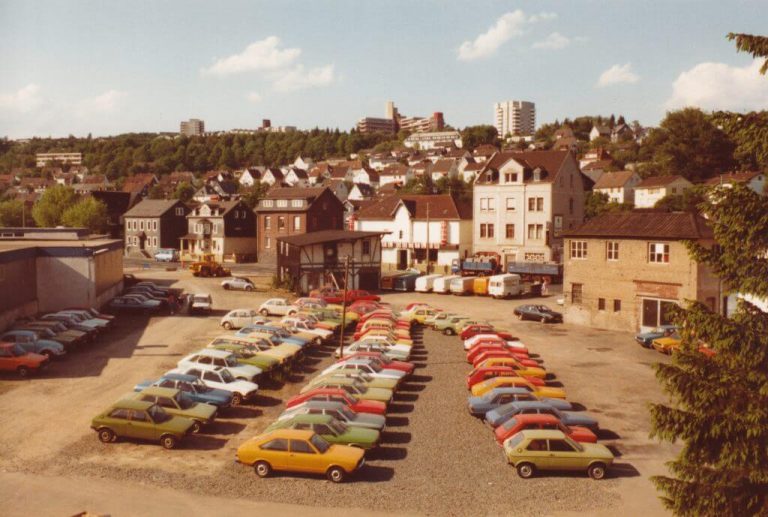 Gebrauchtwagenausstellung 1988