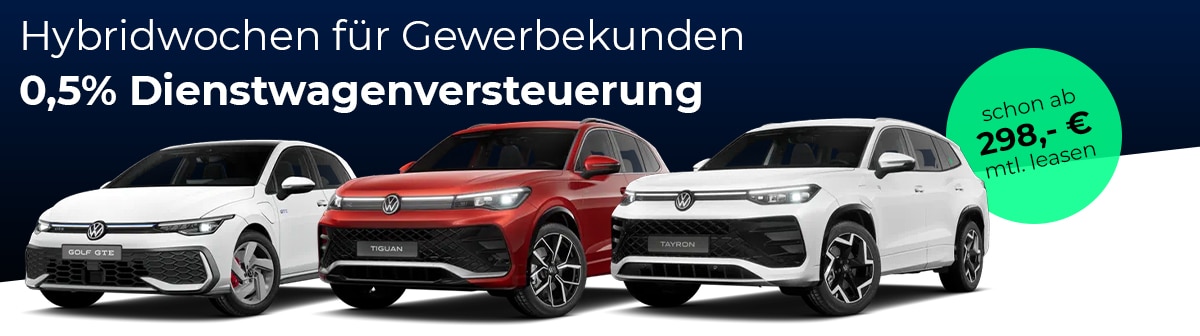 hybridwochen fuer gewerbekunden 0 5 prozent dienstwagenversteuerung
