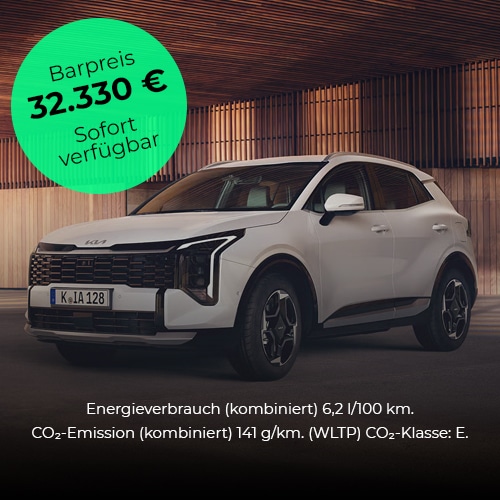 sofort verfuegbare kia sportage