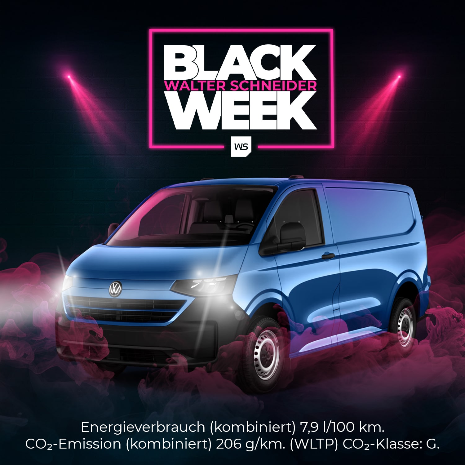 walter schneider black week vw transporter kasten bar