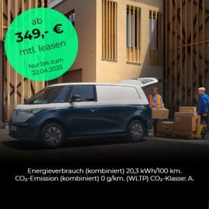 nicht nur die leasingraten sehen verdammt gut aus der neue id buzz cargo
