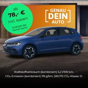 genau dein auto jetzt attraktive leasingraten sichern z b vw polo