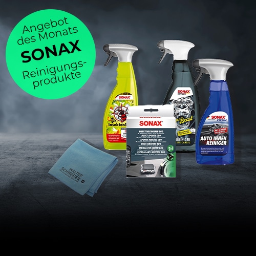 angebot des monats sonax reinigungsprodukte
